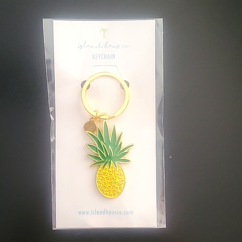 Pineapple Keychain